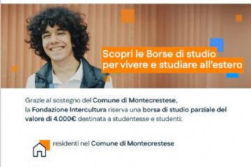 Il Comune di Montecrestese, in collaborazione con Fondazione Intercultura, ha istituito una borsa di studio per studenti residenti